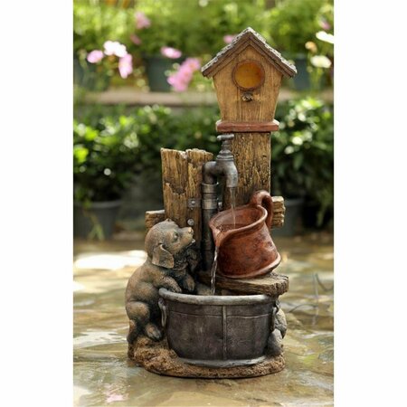 PROPATION Birdhouse & Dog Water Fountain PR2593385
